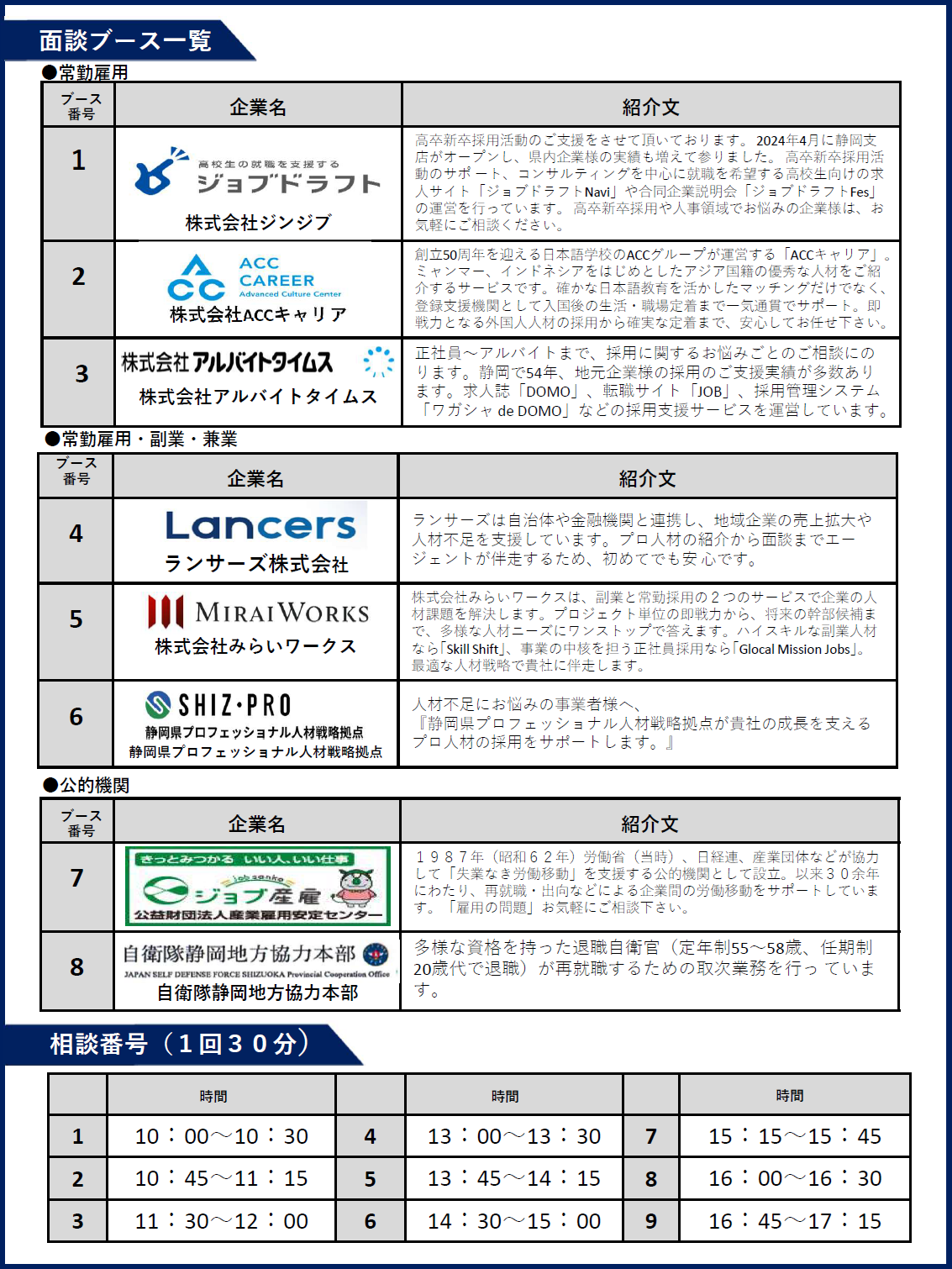 第16回「富士山麓ビジネス商談会」のご案内 | 沼津信用金庫