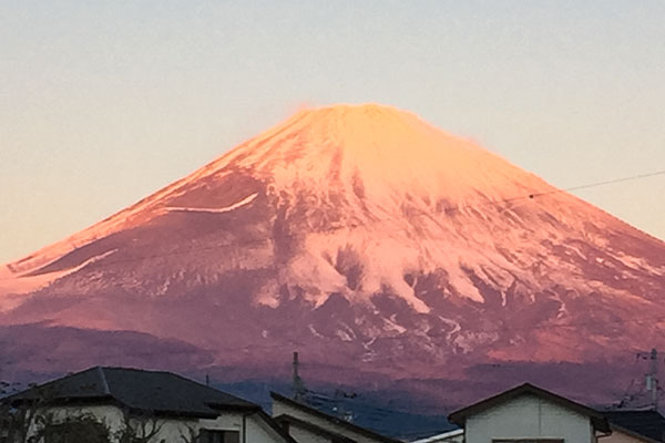 御殿場からの富士山