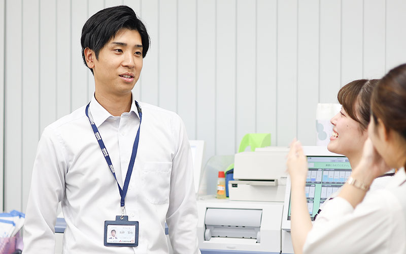ぬましん　渉外の先輩